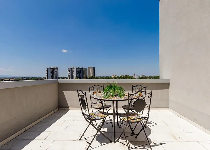 公寓 Skyline Ottavo Cielo 摩德纳